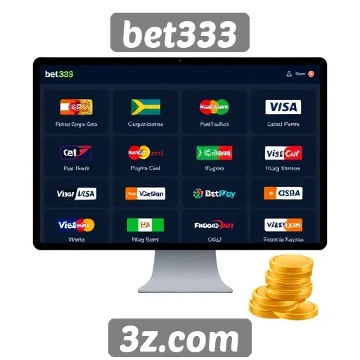 Métodos de pagamento disponíveis no site bet333